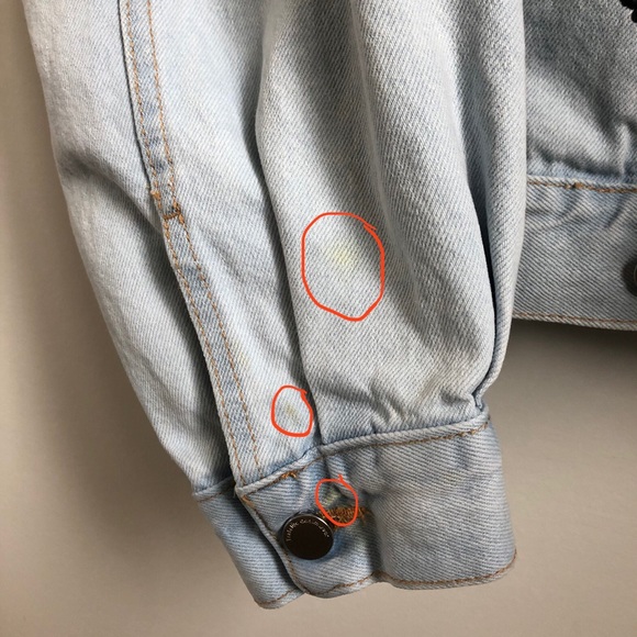 Zara Hooded Denim Jacket - Picture 4 of 6